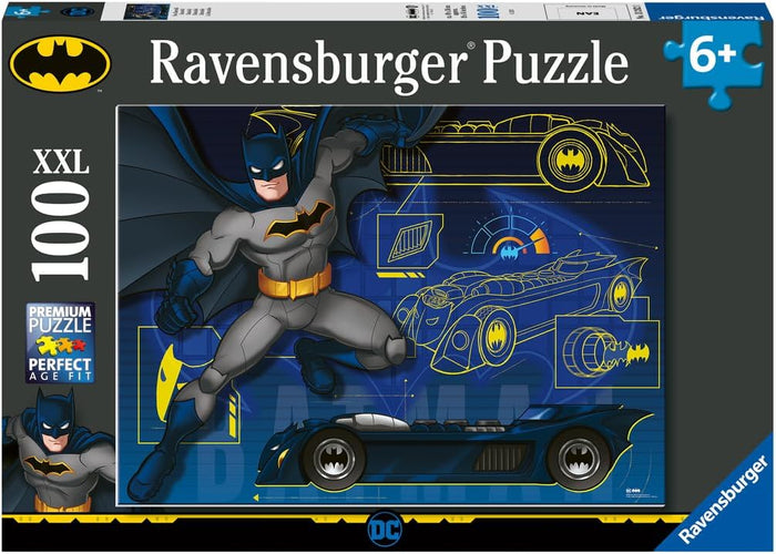 100 XXL Piece Jigsaw Puzzle - Batman: Batmobile | Ravensburger