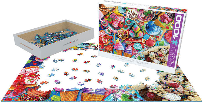 1000 Piece Jigsaw Puzzle - Ice Cream Party | EUROGRAPHICS