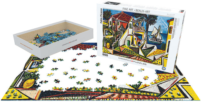 1000 Piece Jigsaw Puzzle - Mediterranean Landscape | EUROGRAPHICS