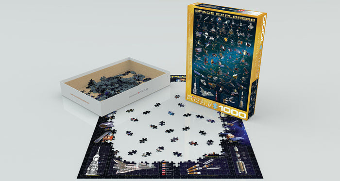 1000 Piece Jigsaw Puzzle - Space Explorers | EUROGRAPHICS