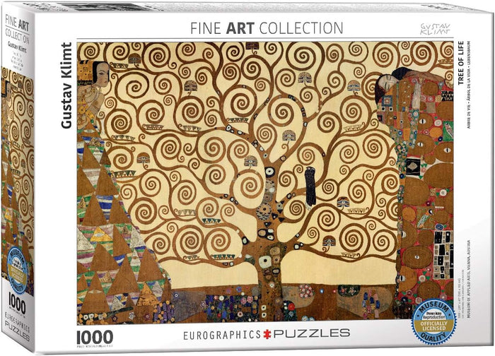 1000 Piece Jigsaw Puzzle - Tree of Life by Gustav Klimt | EUROGRAPHICS