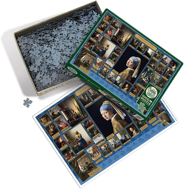 1000 Piece Jigsaw Puzzle - Vermeer | Cobble Hill