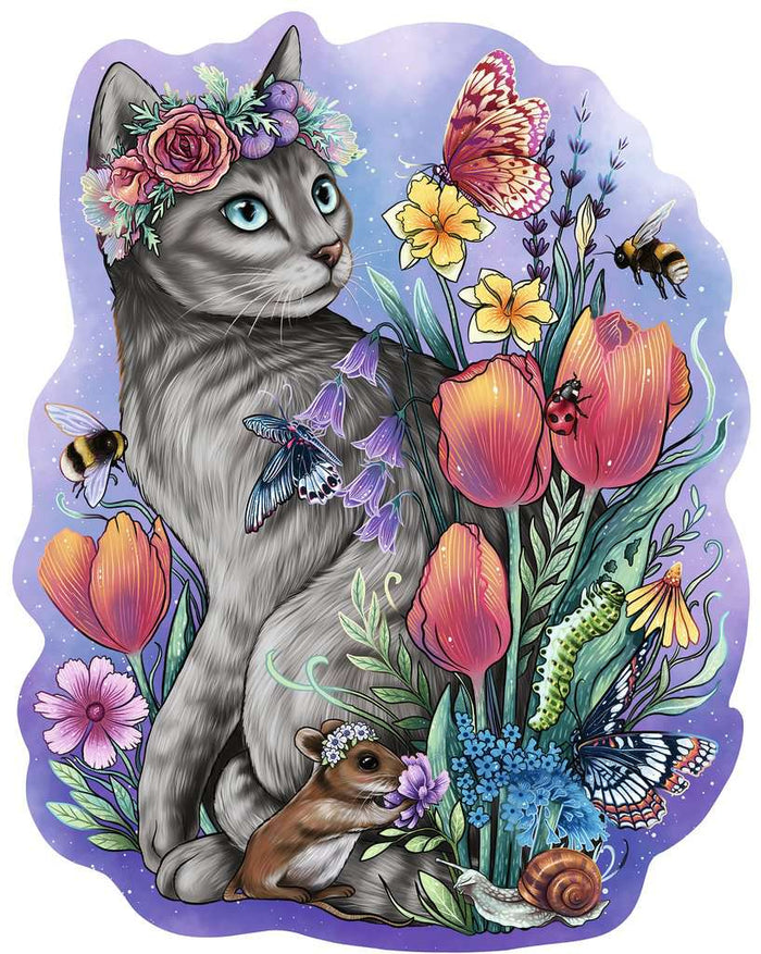 150 Piece Wooden Jigsaw Puzzle - Lovely Cat | Ravensburger