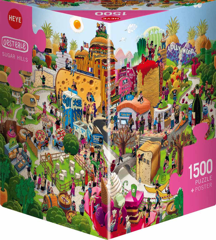 1500 Piece Jigsaw Puzzle - Sugar Hills | Heye