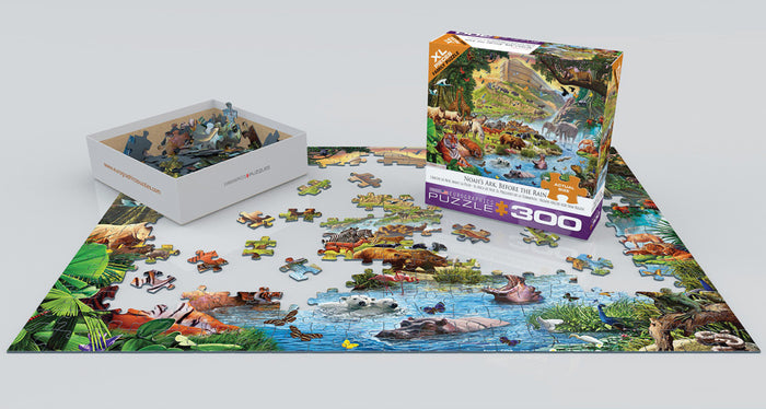 300 Piece Jigsaw Puzzle - Noah's Ark, Before The Rain | EUROGRAPHICS