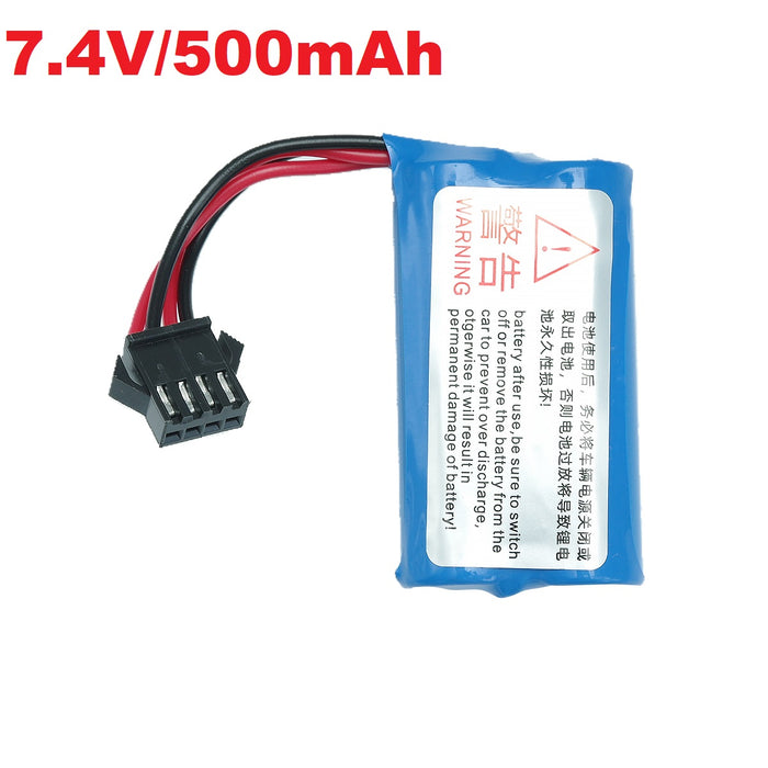 3.7V/900mAh and 7.4V/500mAh Battery For Huina Models