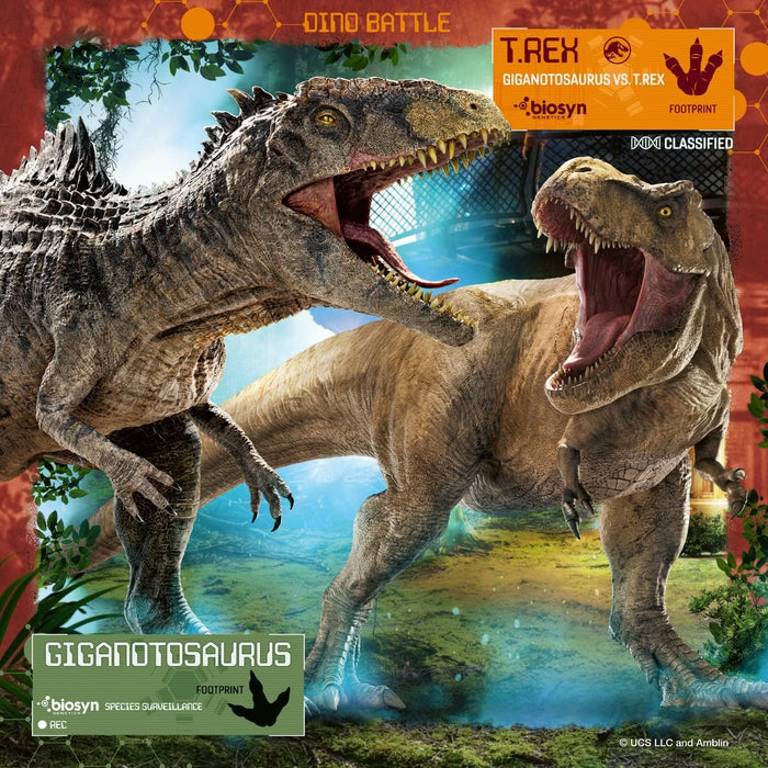 3x49 Piece Children's Jigsaw Puzzle - Jurassic World Dominion: Restricted Access | Ravensburger