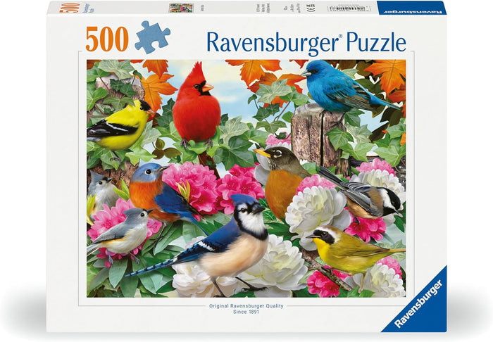 500 Piece Jigsaw Puzzle - Garden Birds | Ravensburger