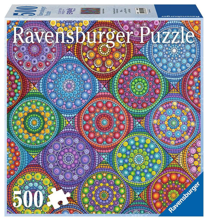 500 Piece Jigsaw Puzzle - Magnificent Mandalas | Ravensburger