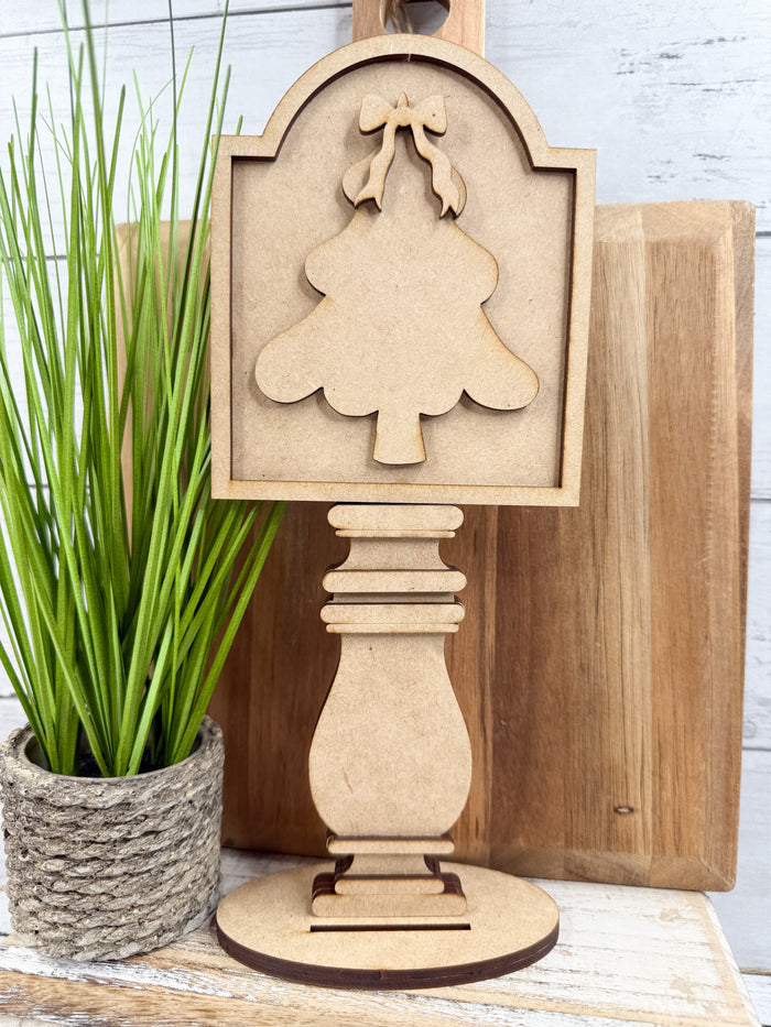 Arch Frame Christmas Tree Insert for Spindle Base