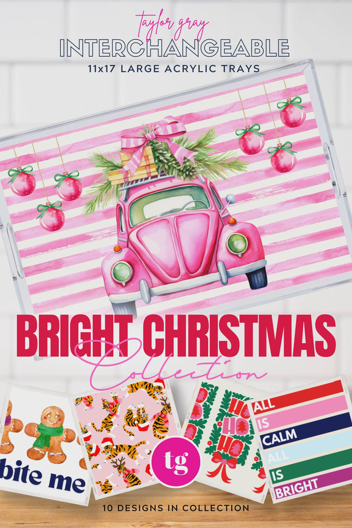 Bright Christmas Insert Set of 10