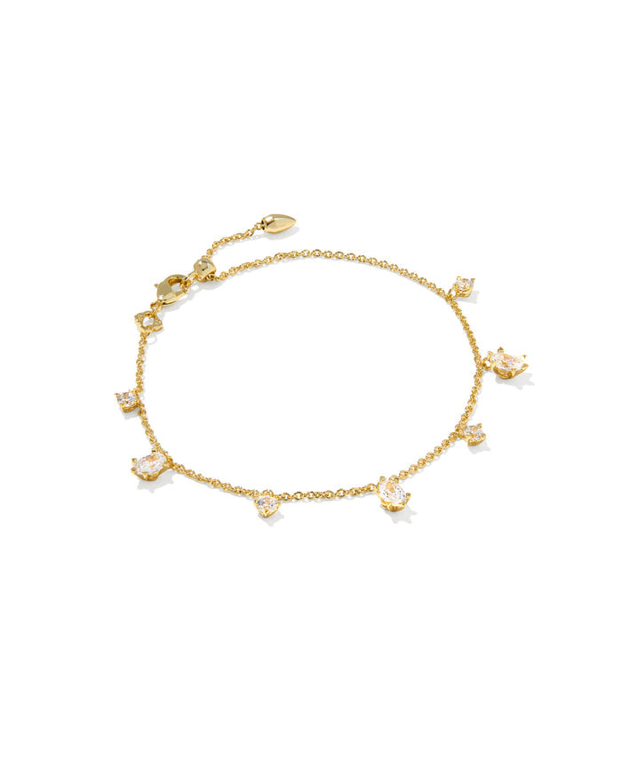 Cailin Delicate Chain Bracelet in Gold