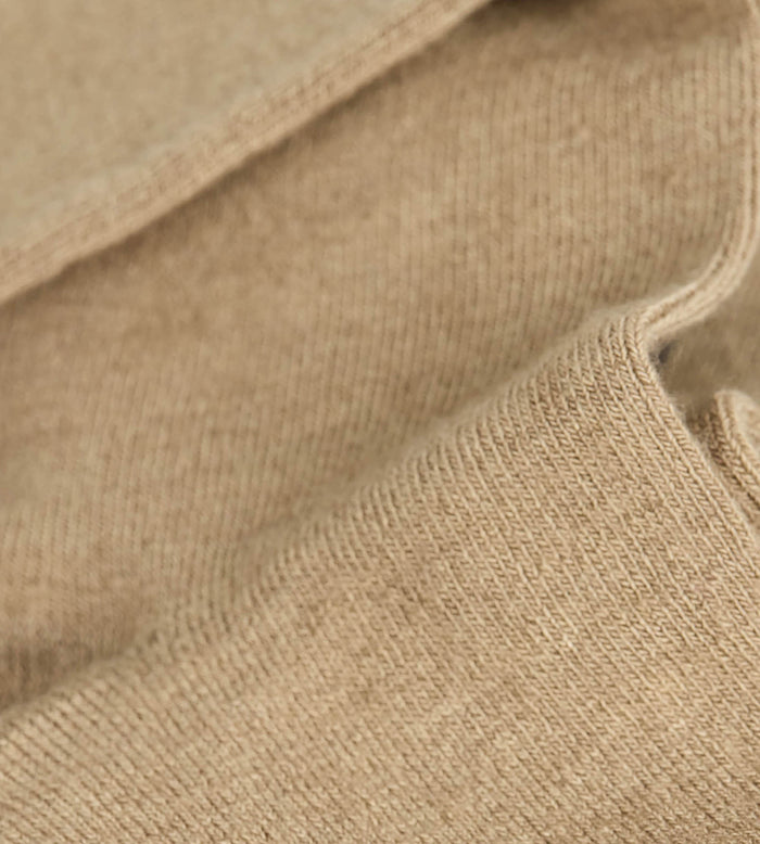 Chaussettes femme beige taupe Laine Douce