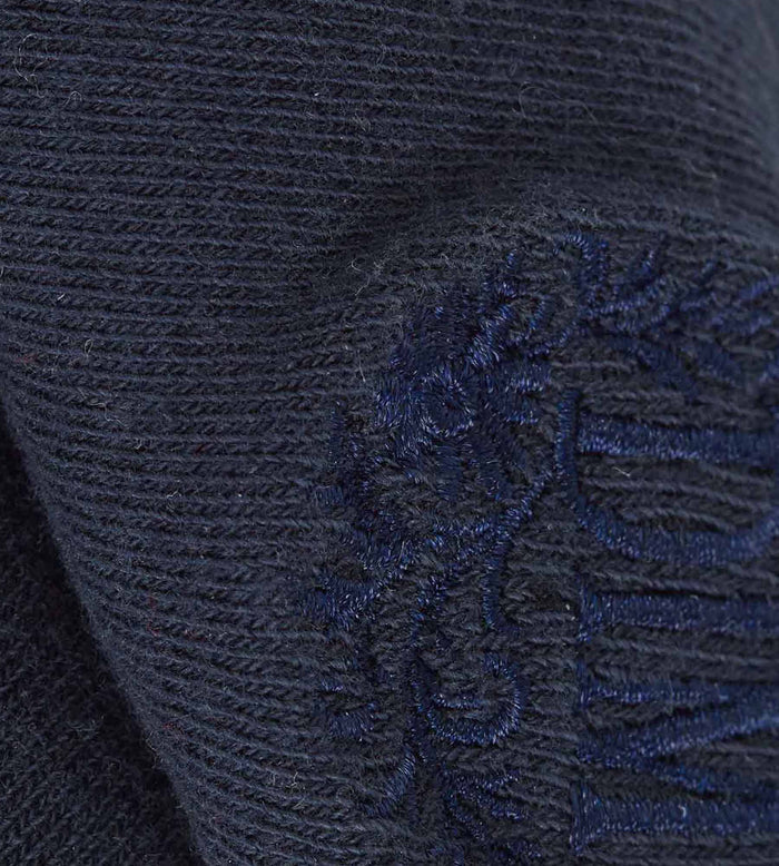 Chaussettes homme navy blue Coton Fancy