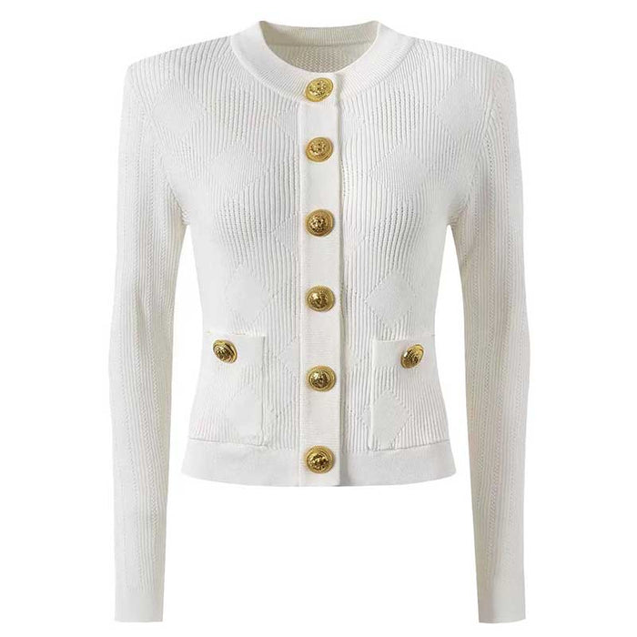 White Cardigan / S