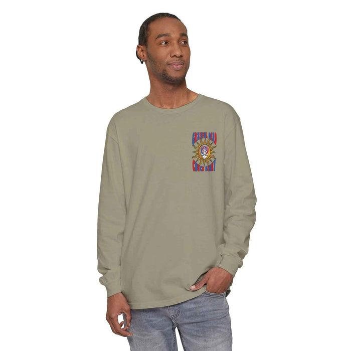 Chuck Berry Concert Garment-Dyed Long Sleeve T-Shirt
