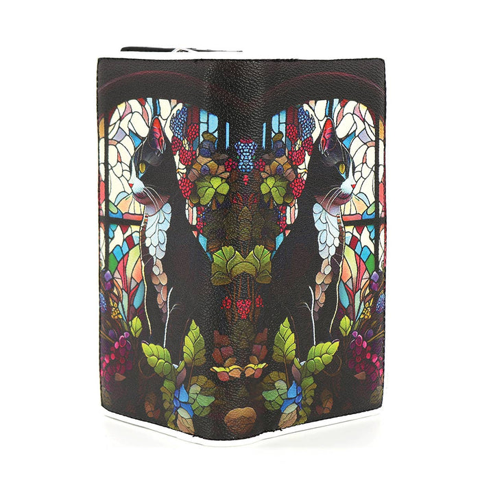 COMECO INC - Stained Glass Cat Wallet in Vinyl