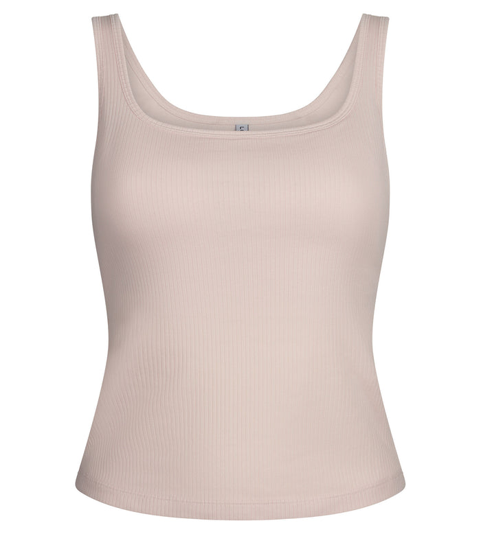 Débardeur femme brassière intégrée Rose Dim Summer
