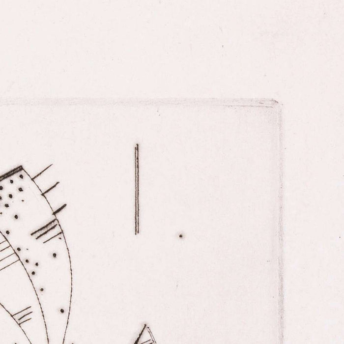 Erste Radierung für die Editions Cahiers d’Art by Wassily Kandinsky, 1930