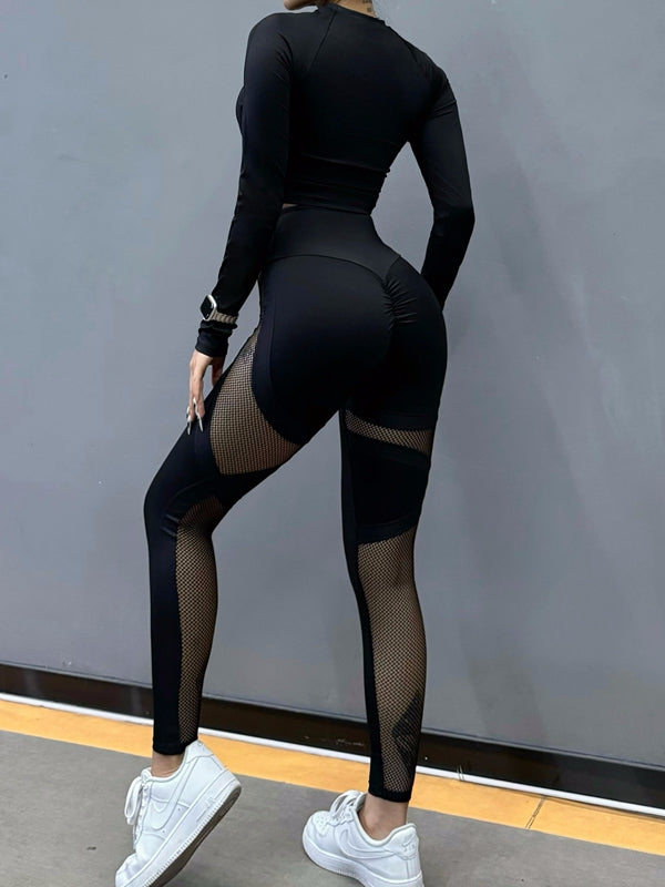 Black / S / Leggings+Long Sleeves