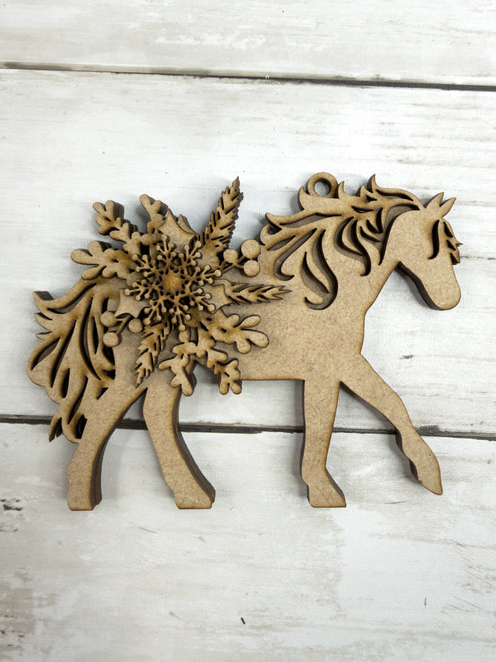 Flourish Horse Ornament DIY Kit
