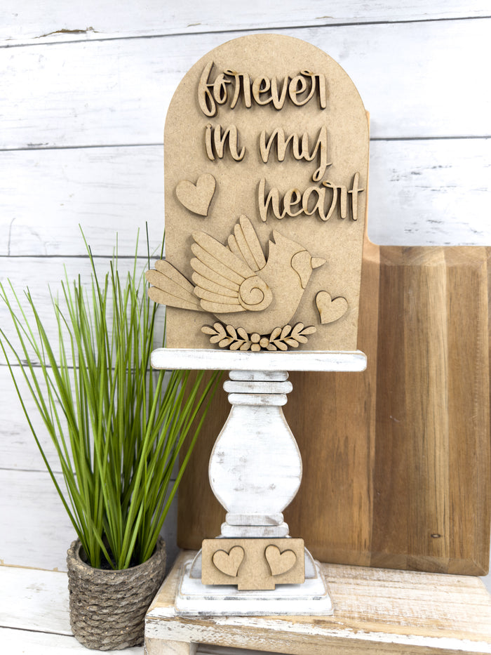 Forever in My Heart Arch Insert for Interchangeable Standard Arches Bases