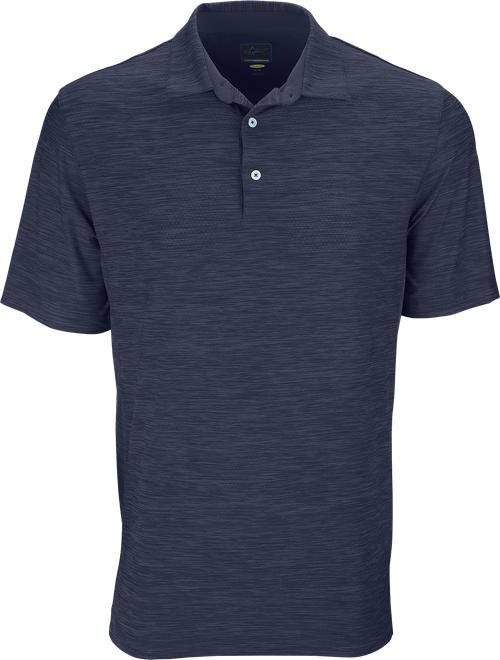Greg Norman Play Dry Heather Solid Polo-Men's Polos-Thread Logic