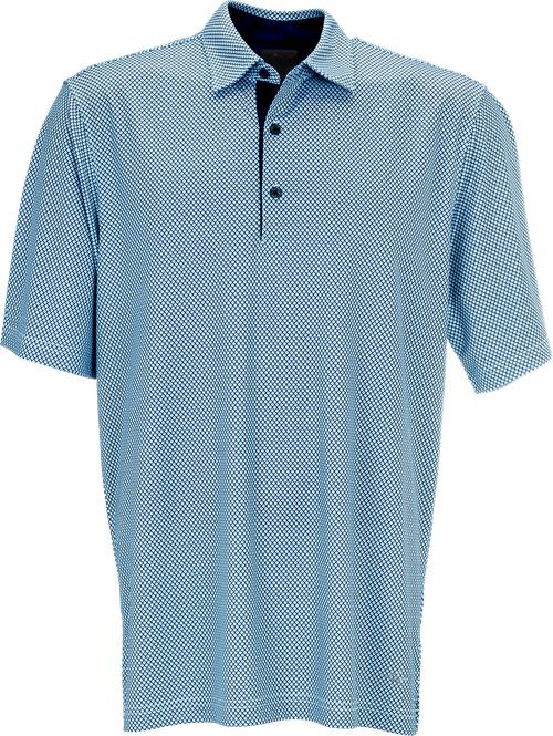 Greg Norman Play Dry ML75 Foulard Print Polo-Men's Polos-Thread Logic