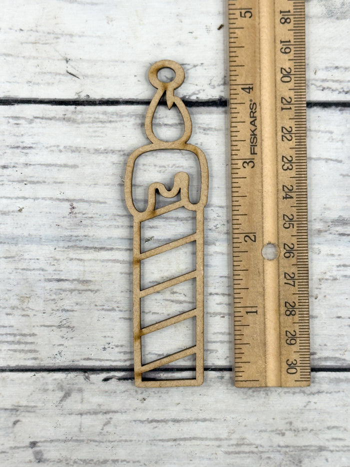Hollow Letter I Ornament DIY