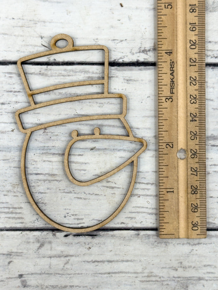 Hollow Letter O Ornament DIY