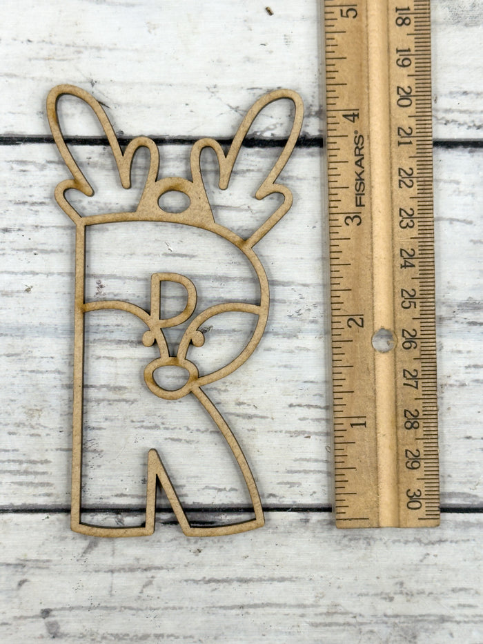 Hollow Letter R Ornament DIY