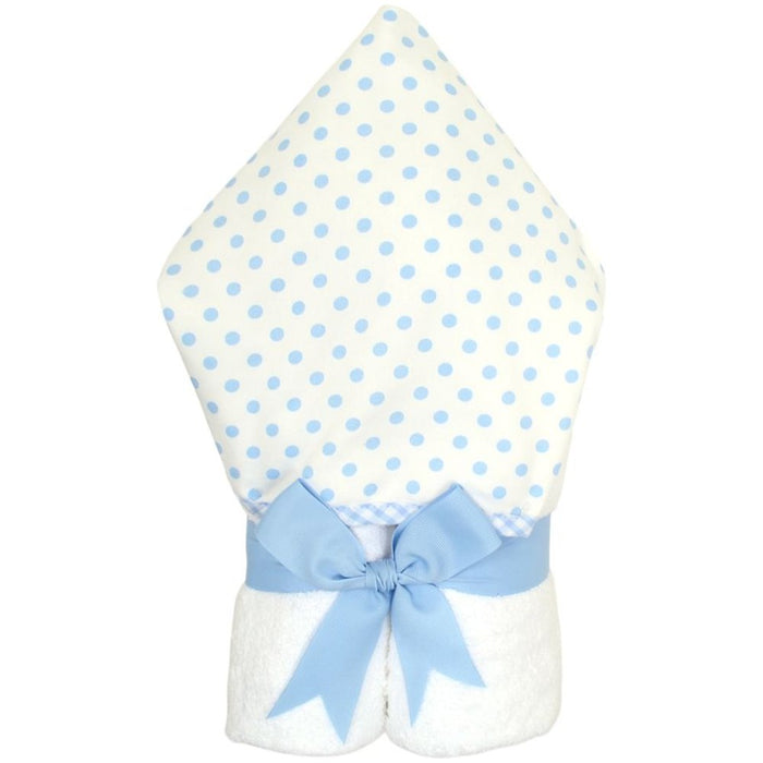 Hooded Towel - Blue Dot Fabric
