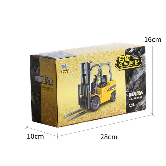 Huina 1717 1:50 Alloy Diecast Forklift in box