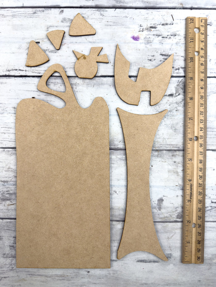 Jackolantern Cutting Board DIY Kit