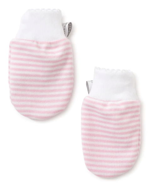 Kissy Kissy - Mittens - Pink Stripes