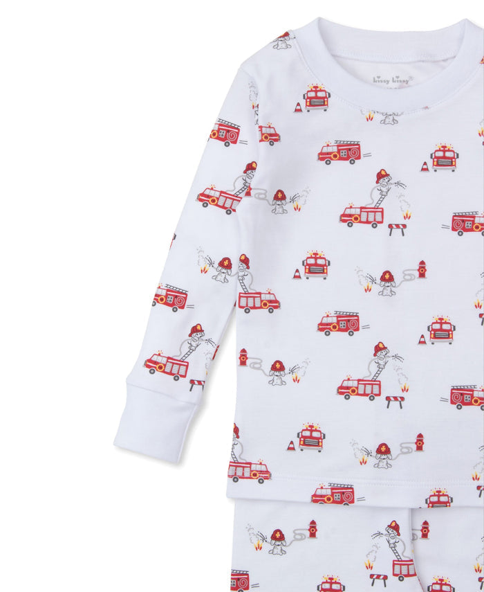 Kissy Kissy - Pajama Set - Firetruck Fun