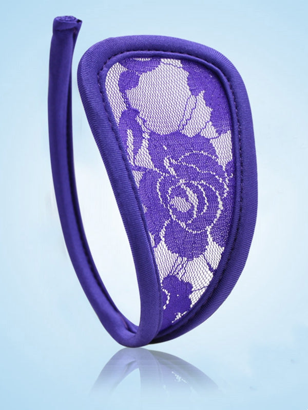 Lace “Visual Invisibility” C-shaped Panties