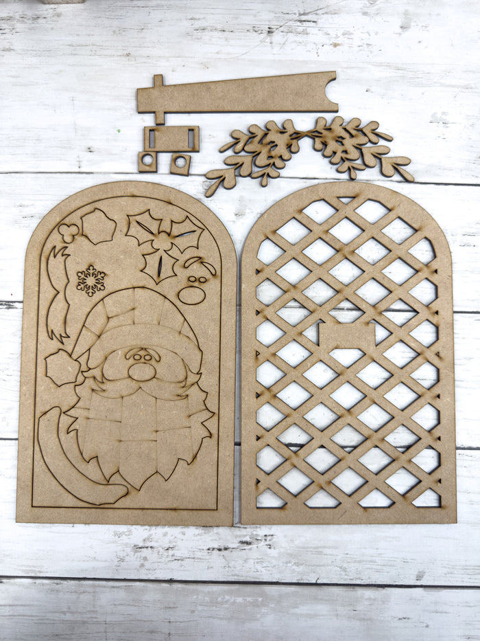 Lattice Arch Santa DIY Kit