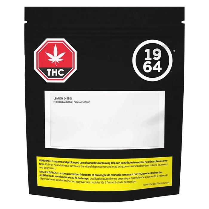 Lemon Diesel displays a warning about potential health risks in bold text over a black background.