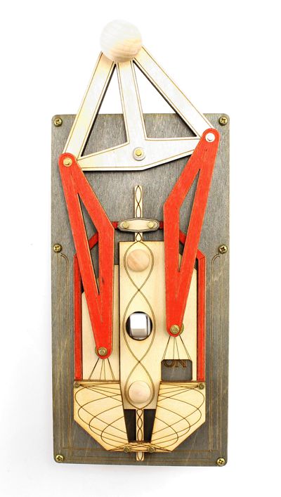 Steampunk light rig switch plate in gray — working gear switch cover, made in USA