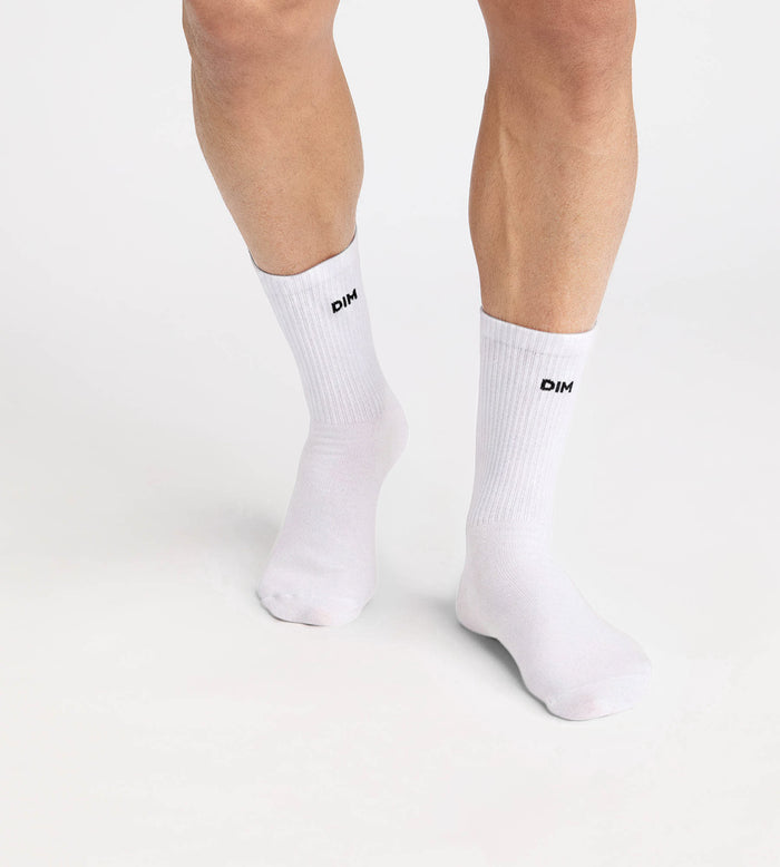 Lot de 3 chaussettes sport homme coton noir, blanc, gris Original