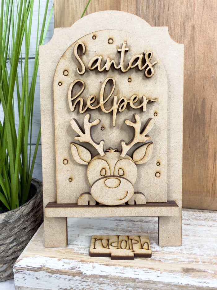 MINI Reindeer Helper Arch Insert for Interchangeable MINI Arches Bases