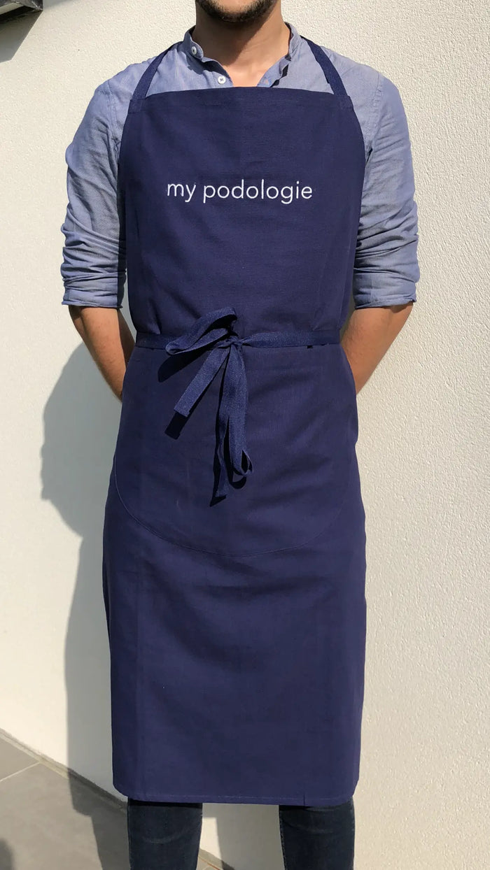 My Podologie apron for making insoles - My Podologie