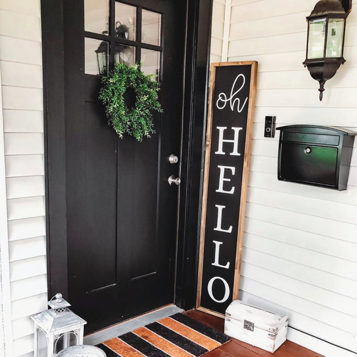 Oh Hello <br>Porch Board