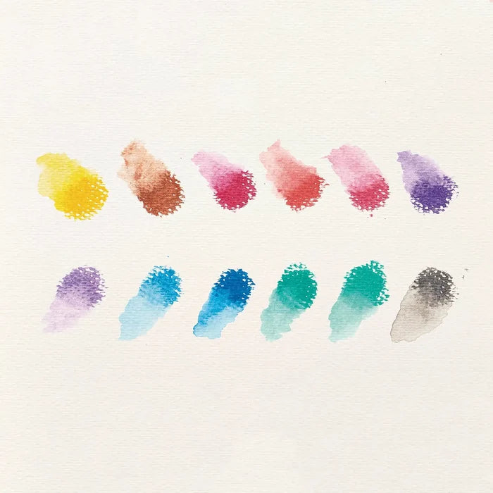 Ooly - Rainbow Sparkle Metallic Watercolor Gel Crayons - Set of 12