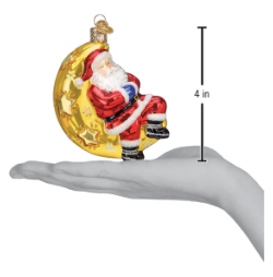 OWC Ornament - Moonlight Santa