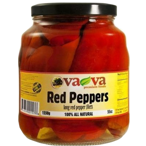 Red Peppers Filets 1550g (Va-Va) (4433729978402)