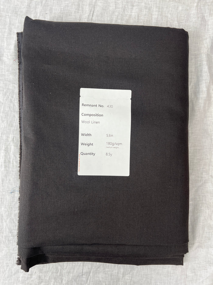 Remnant Fabric #430 - Wool Linen - 8.5y