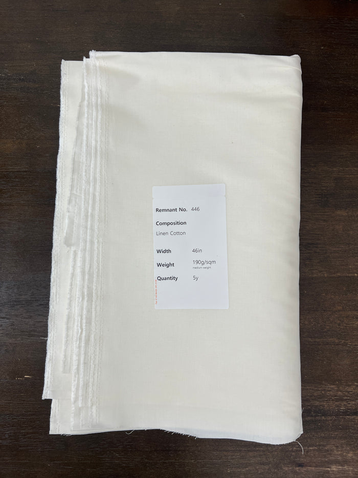 Remnant Fabric #446 - Linen Cotton - 5y