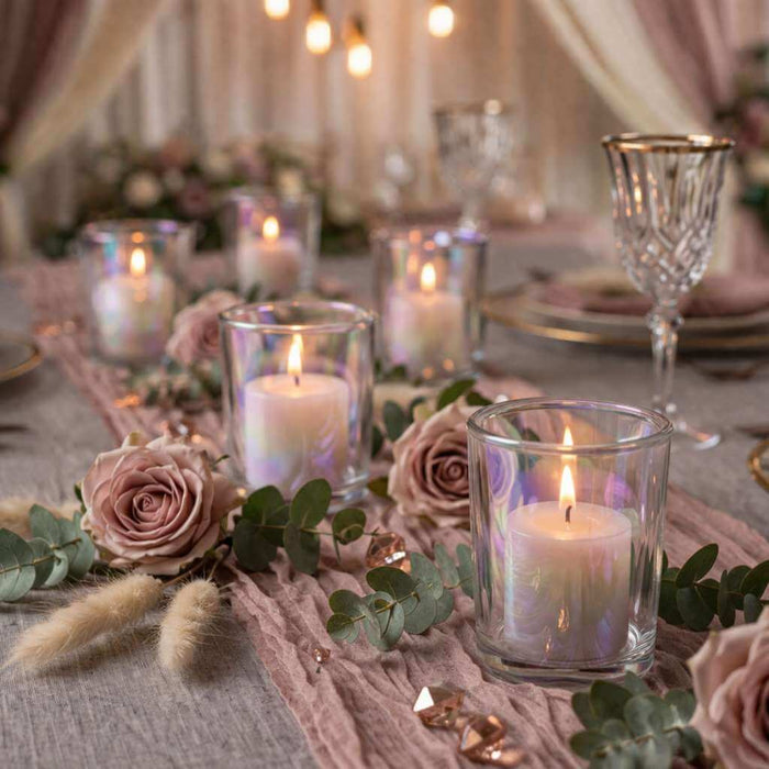 Richland Iridescent Votive Candle Holder Set of 72